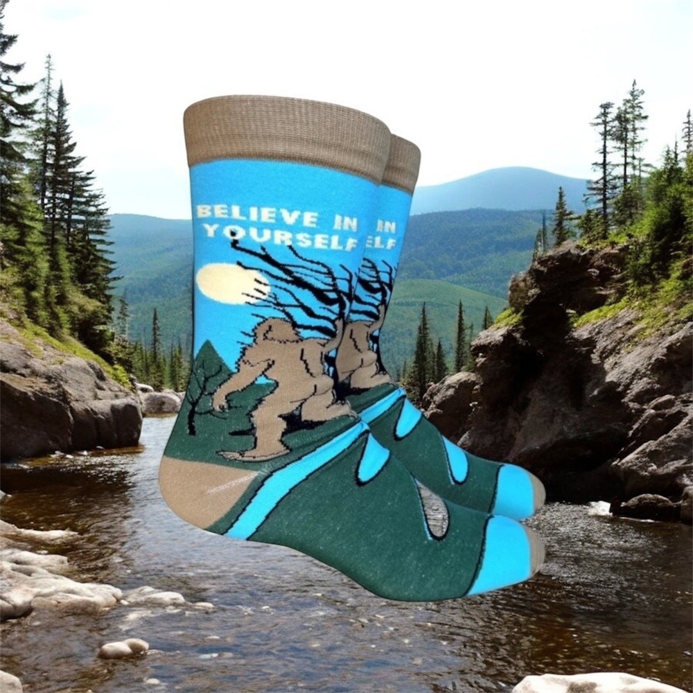 Bigfoot Sasquatch Socks